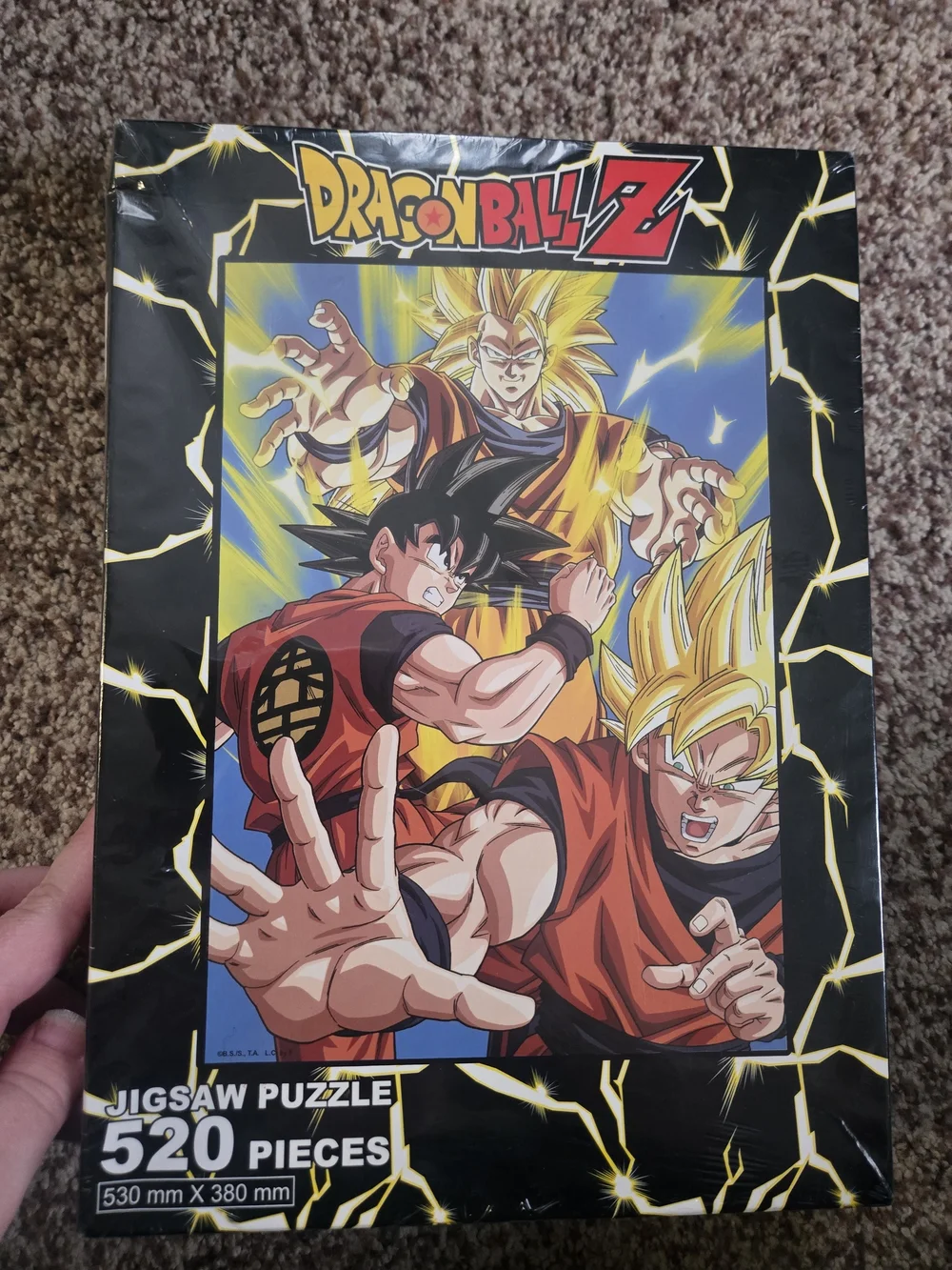 Dragon Ball Z 520-Piece Jigsaw Puzzle